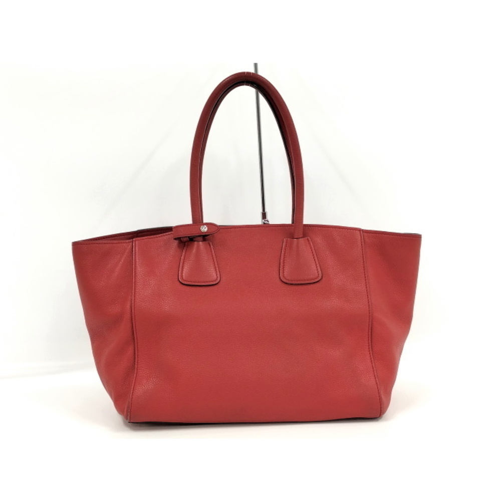 Prada Red Phenix Leather Handbag Vitello